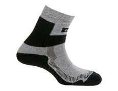 Calcetín Mund Nordic Walking Black-Gris