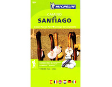 Chemin de Santiago Michelin 1:150.000