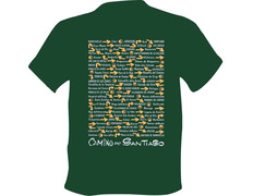 T-shirt Camino de Santiago Villages