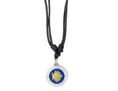 Pendentif en métal étoile chemin rond