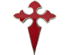 Magnet Metal Cruz de Santiago 3.5 X 4.5
