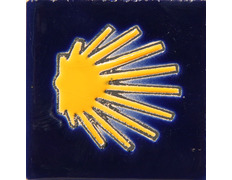 Aimant céramique étoile 5x5 cm