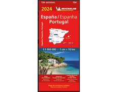 Carte Michelin Espagne - Portugal 2024
