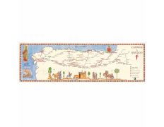 Carte Mural Moyen-Âge jusqu\'à Santiago