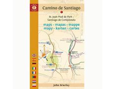 Cartes des étapes du Camino - John Brierley
