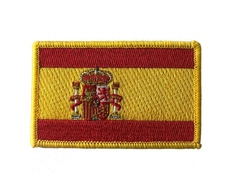 Broderie Parche Drapeau d\'Espagne