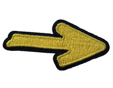 Patch brodé petite flèche