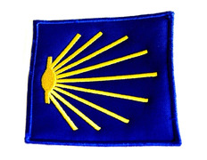 Broderie Tissu Parche Path Star 7x7 cm.