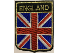 Patch brodé en tissu britannique