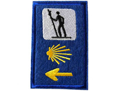 Broderie Parche Triple Bleu Signal