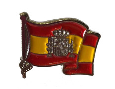 Pin drapeau métallique de l\'Espagne