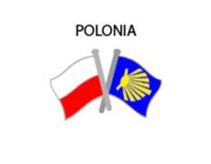 Pin Metal Flag Poland Way Santiago