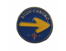 Pin métal ronde Arrow Good Way