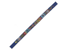 Bracelet Foi Tissu Chemin de Saint-Jacques 37 Bleu Bleu