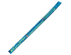 Bracelet en tissu multi-symboles Camino Santiago 05 Bleu
