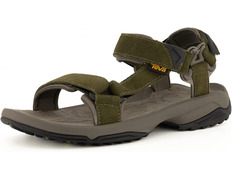 Sandale Teva Terra Fi Lite en cuir vert