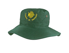 Sombrero Estrela Caminho de Santiago Verde