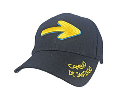 Visera Flecha Camino de Santiago Noir