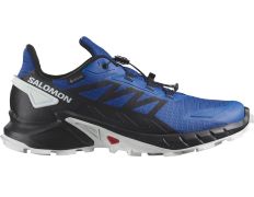 Chaussure Salomon Supercross 4 GTX Bleu/Noir