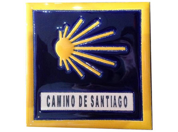 Carreaux en céramique Star et Chemin de Santiago avec Filo 11x11