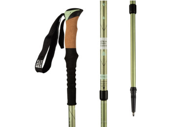 Barre en aluminium Elementre Tramp 3.0 Kaki vert