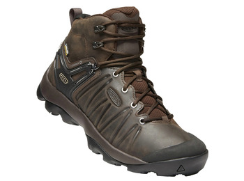 Botte Keen Venture Mid Leather WP Marron / Noir