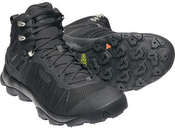 Keen Venture Mid WP Bottes Noir