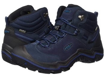 Keen Wanderer Mid WP Bottes bleues Marino