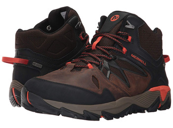 Merrell All Out Blaze 2 Bottes Mid GTX Marrón/Negro/Naranja
