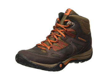 Merrell Azura Lapis Mid WTPF Boot W Marrón/Naranja