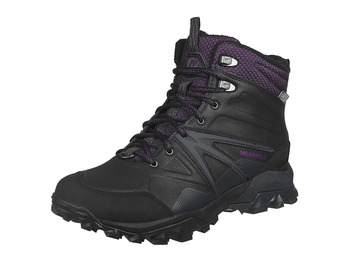 Merrell Capra Glacial Ice Mid WTPF Boot W Black/Gris/Morning