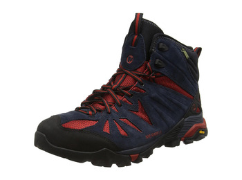 Merrell Capra Mid GTX Boot Marino/Rojo