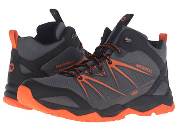 Merrell Capra Rise Mid WTPF Gris/Bottes orange