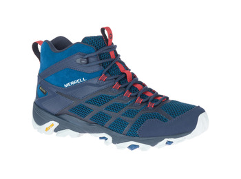 Merrell Moab FST 2 Botte Mid GTX Bleu/Orange