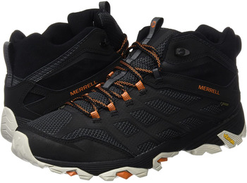 Merrell Moab FST Mid GTX Boot Noir/Orange