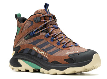 Botte Merrell Moab Speed 2 Mid GTX Marron/Marine/Noir