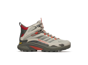 Merrell Moab Speed 2 Botte Mid GTX Stone/Rojo