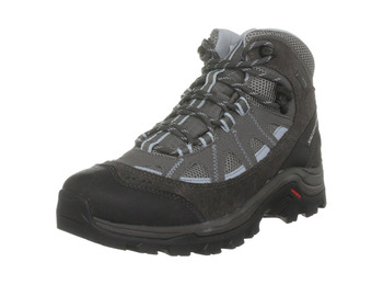 Botte Goretex authentique Salomon W Gris/Azul/négro