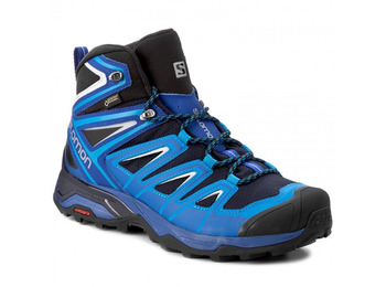 Salomon X Ultra 3 Botte Mid GTX Bleu/Négro