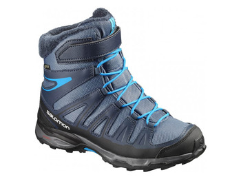 Salomon X Ultra Hiver GTX Boot J Bleu/Negro