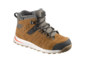 Bota Salomon Utility TS CSWP J Ocre/Marrão