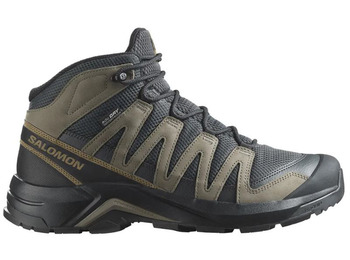 Chaussures Salomon X-Adventure Recon Mid GTX Gris/Noir/Kaki