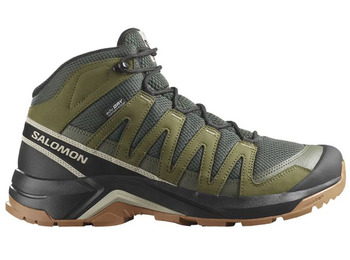 Chaussures Salomon X-Adventure Recon Mid GTX Vert/Noir