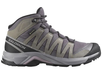 Chaussures Salomon X-Adventure Recon W Mid GTX Gris