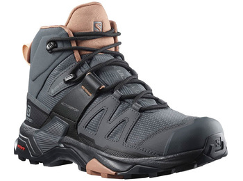 Chaussure Salomon X Ultra 4 GTX MID W Rose/Gris