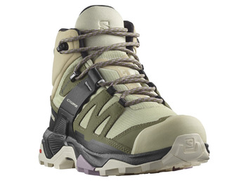 Chaussure Salomon X Ultra 4 Mid Gtx W Verte