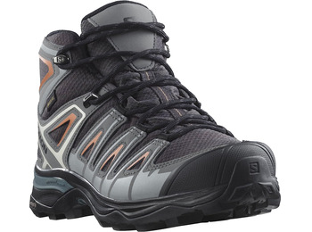 Bottes Salomon X Ultra Pioneer Mid GTX W Gris/Saumon