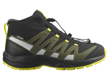 Chaussure Salomon XA PRO V8 MID CSWP J Noir/Vert