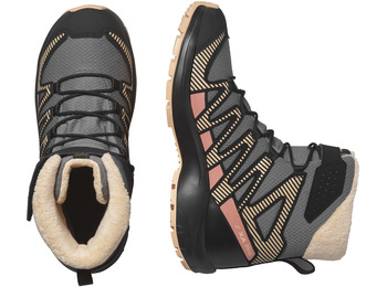 Salomon XA PRO V8 Botte d&#39;hiver CSWP J Gris/Beige