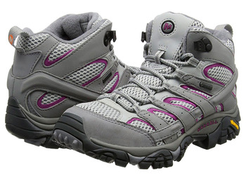 Merrell Moab 2 Bottes Mid GTX W Gris/Fucsie